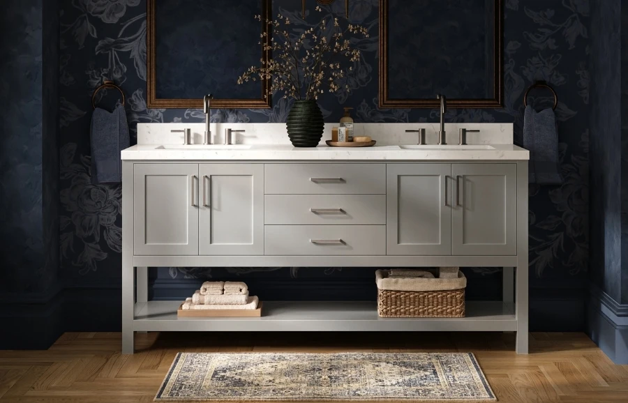 Farmhouse & Rustic Vanities: Why Solid Wood Wins