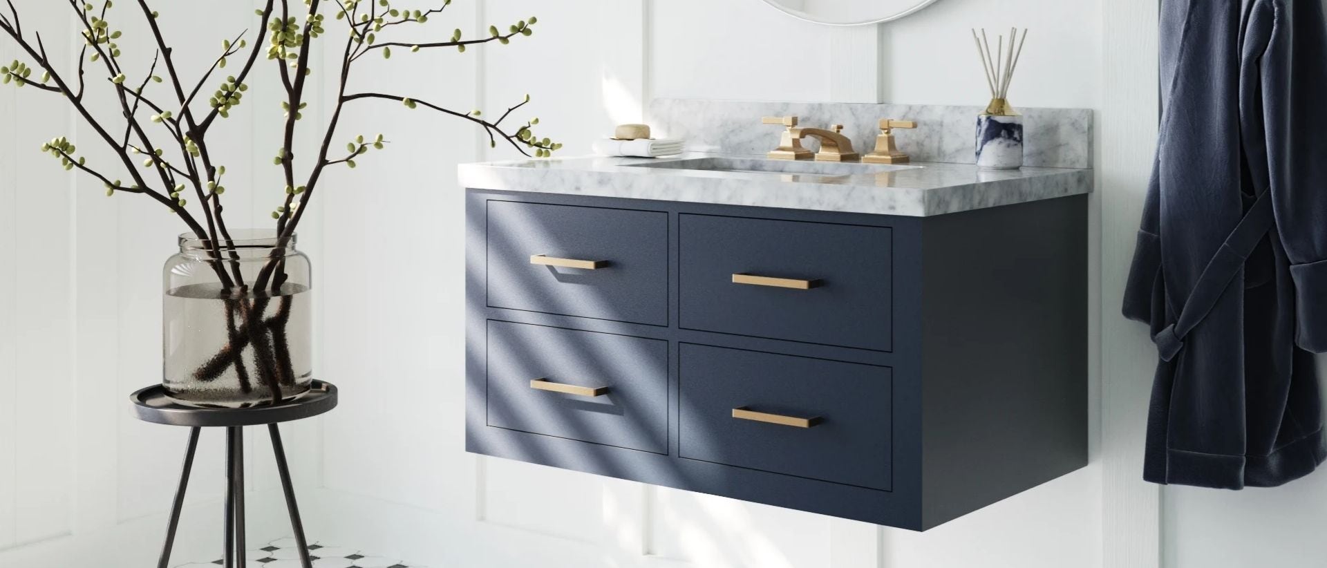 How to Care for Marble Countertops in the Bathroom