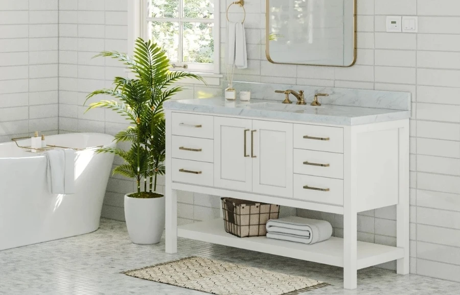Is Open Shelving Out of Style? A 2026 Bathroom Guide