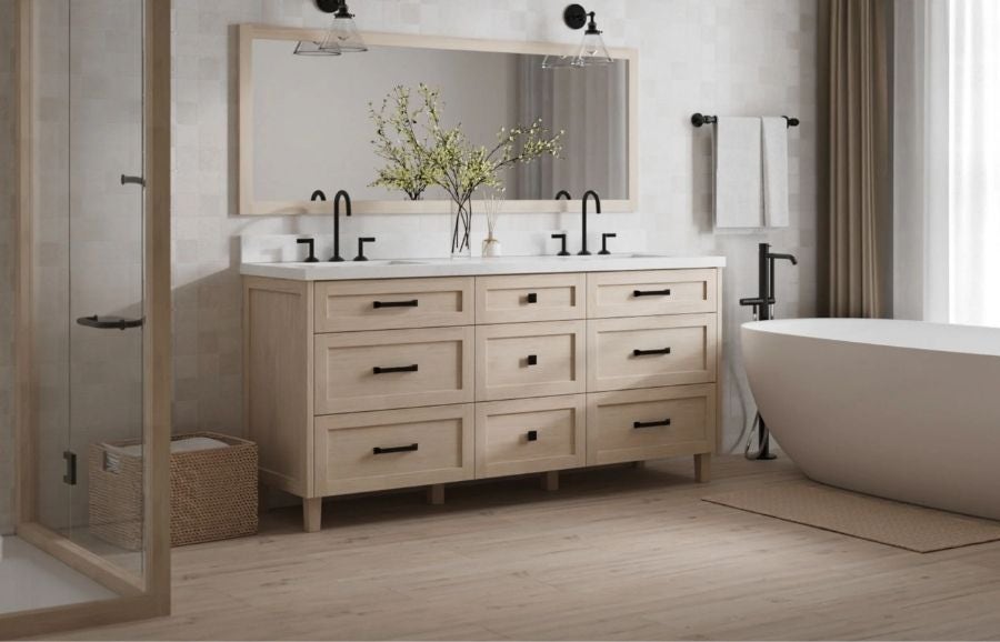 The Storage Benefits of an All-Drawer Bathroom Vanity