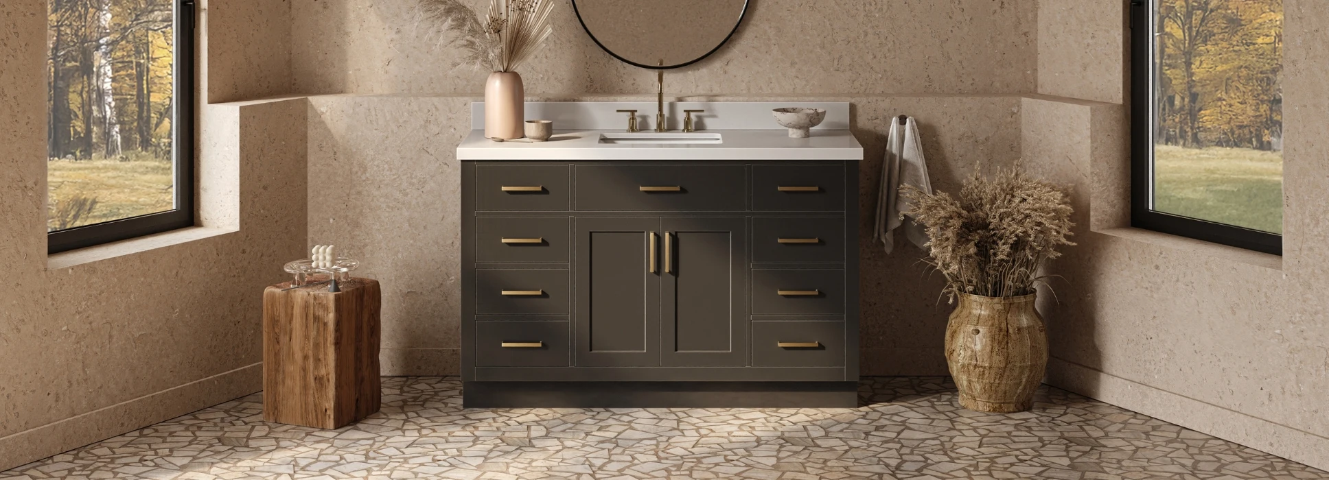 Rustic Bathroom Vanity