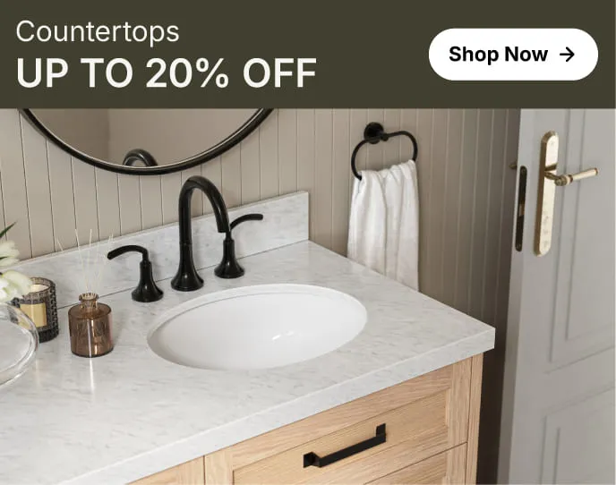 ARIEL Bath Countertop Sale up to 20% off