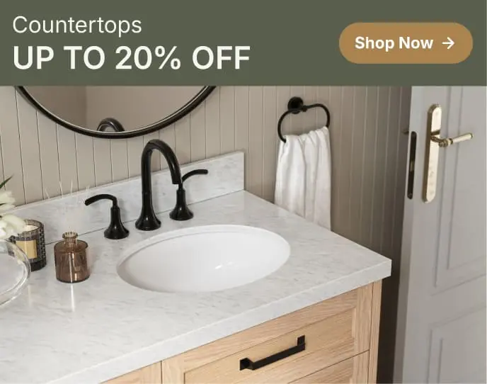 ARIEL Bath Countertop Sale up to 20% off