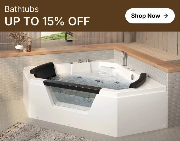 ARIEL Bathtub Sale Up to 15% OFF