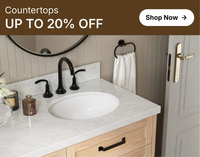 ARIEL Bath Countertop Sale up to 20% off