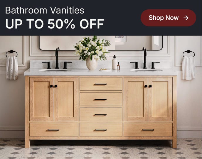 Fourth of July Bathroom Vanities Sales ARIEL Bath