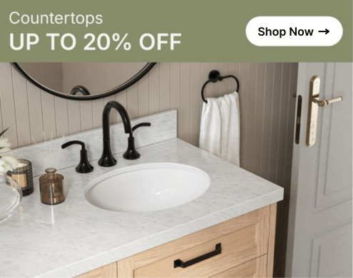 ARIEL Bath Countertop Sale up to 20% off