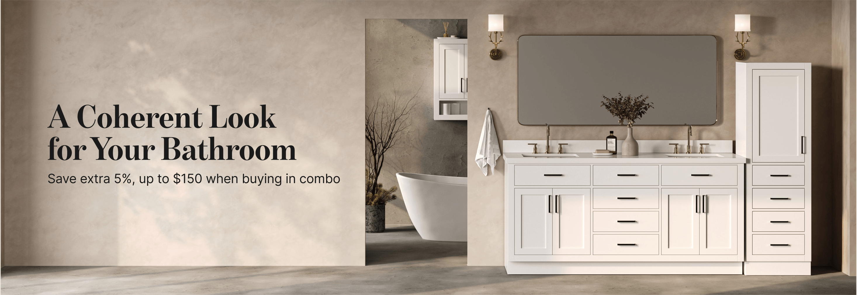 Ariel Hepburn Bathroom Linen Storage Cabinet In Oak