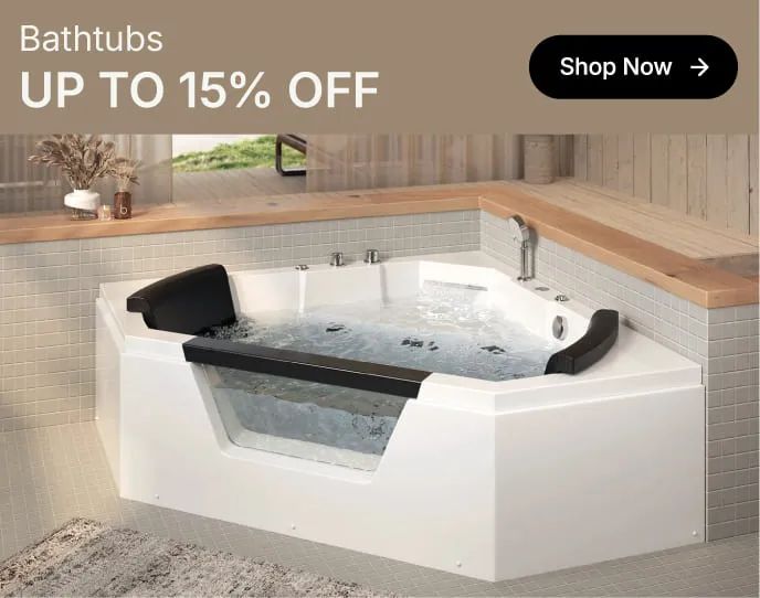 ARIEL Bathtub Sale Up to 15% OFF