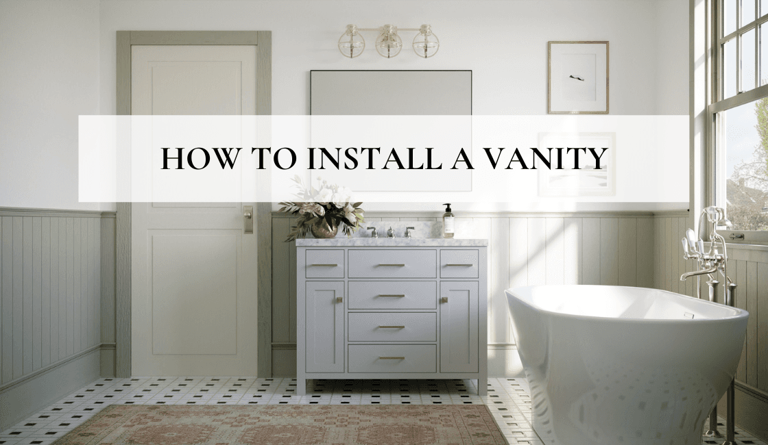How To Install A Vanity