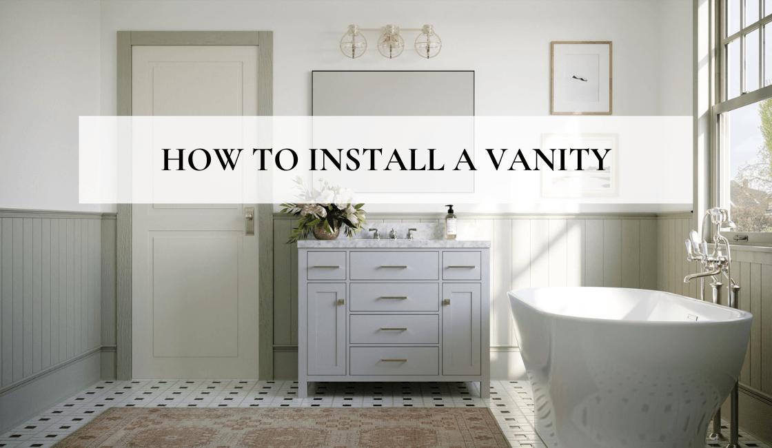 How To Install A Vanity
