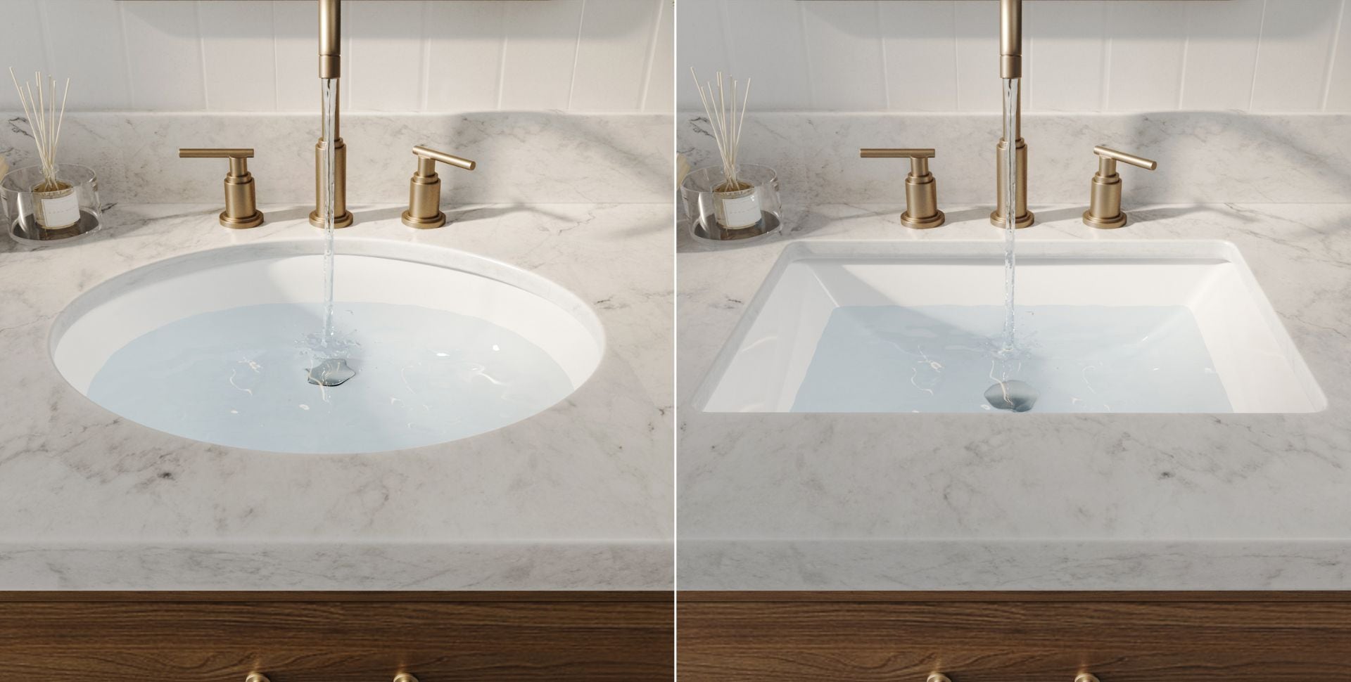Sleek and Seamless: The Benefits of Undermount Sink Vanities