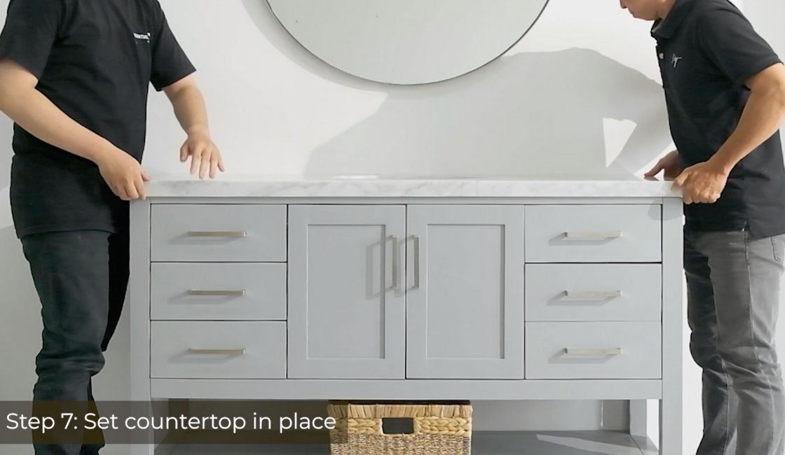 How-to-install-a-vanity